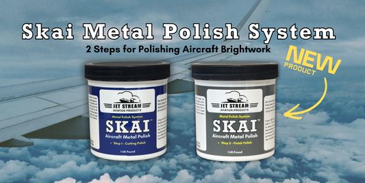 Skai Metal Polish System - How to Polish Aircraft Brightwork in Just 2 Steps