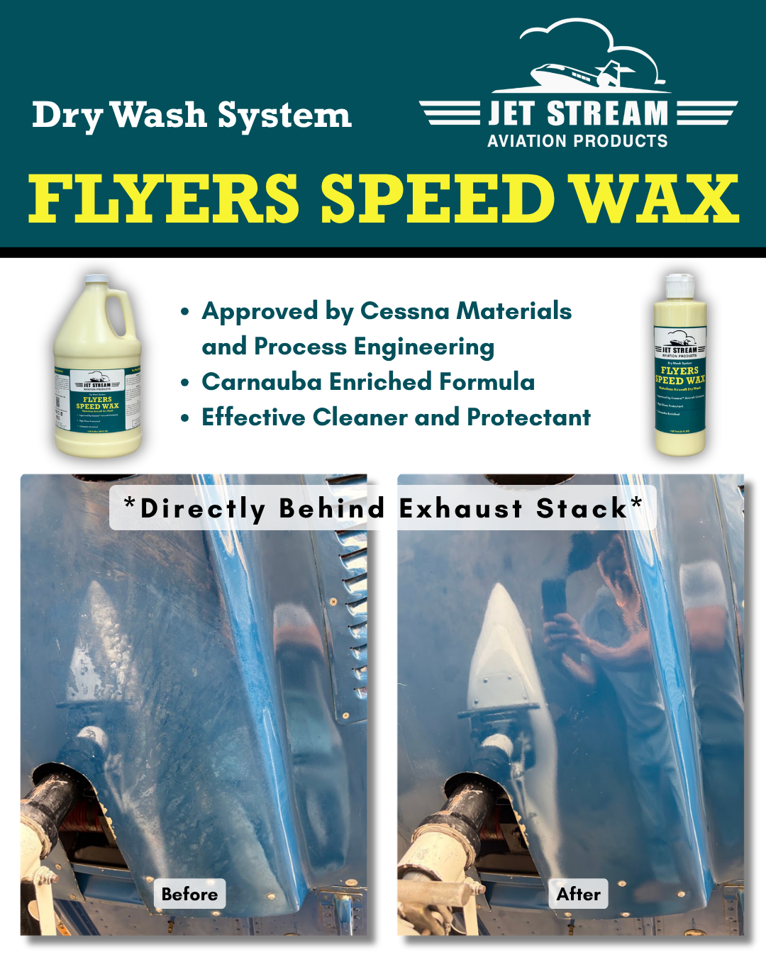 Flyers Speed Wax Waterless Aircraft Dry Wash