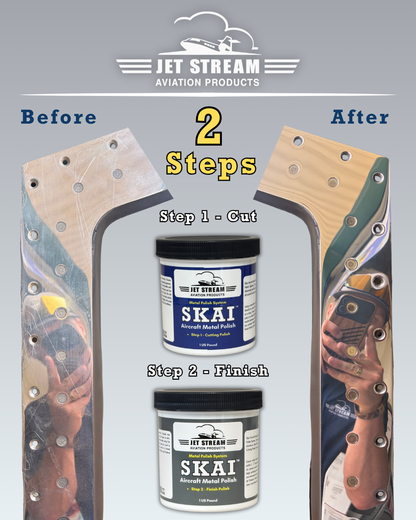Skai Aircraft Metal Polish System Kit