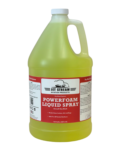 Powerfoam Liquid Spray Aircraft Dry Wash