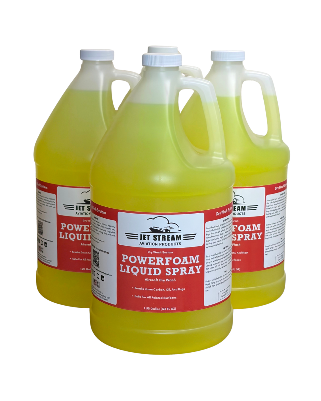 Powerfoam Liquid Spray Aircraft Dry Wash