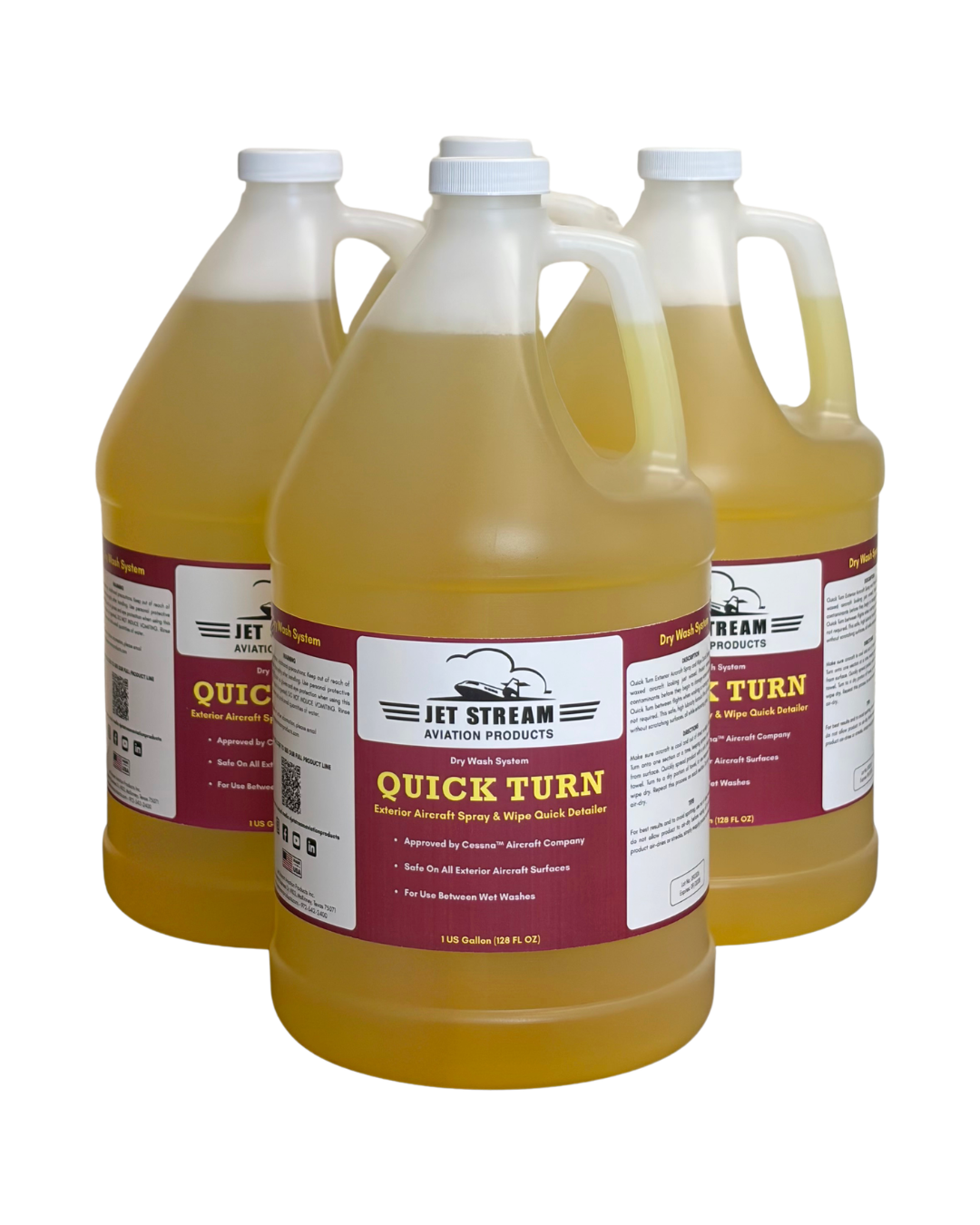 Quick Turn Exterior Aircraft Spray and Wipe Quick Detailer