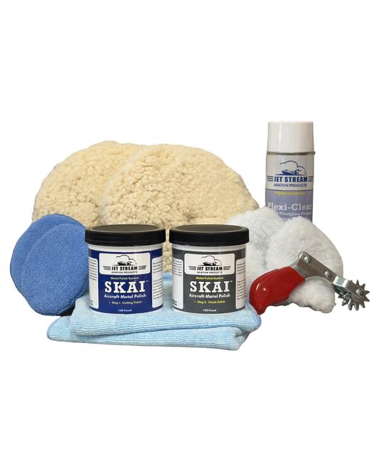 Skai Aircraft Metal Polish System Kit