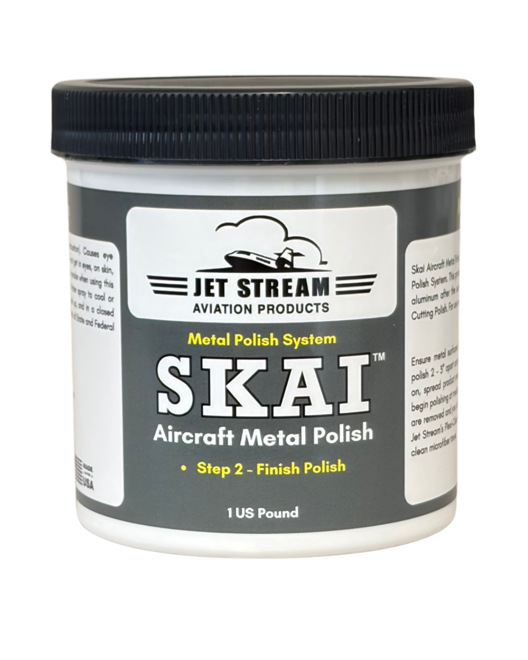 Skai Aircraft Metal Polish - Step 2 Finish Polish