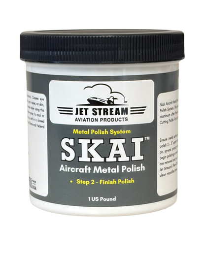 Skai Aircraft Metal Polish - Step 2 Finish Polish